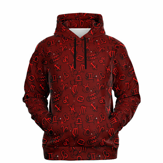 Zodiac Symbols Fashion Hoodie - AOP