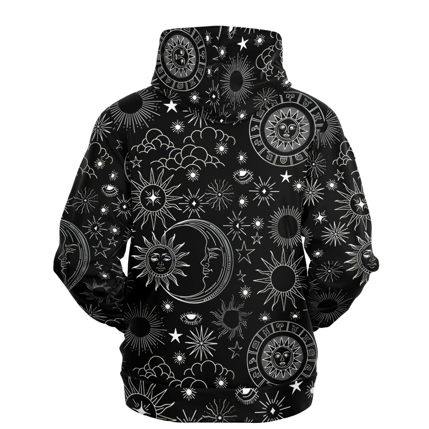 Ceslestial Pattern Fashion Hoodie - AOP