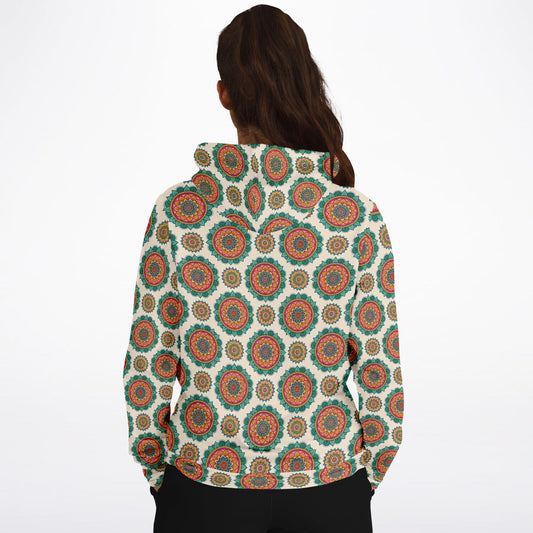 Mandala Pattern Fashion Hoodie - AOP