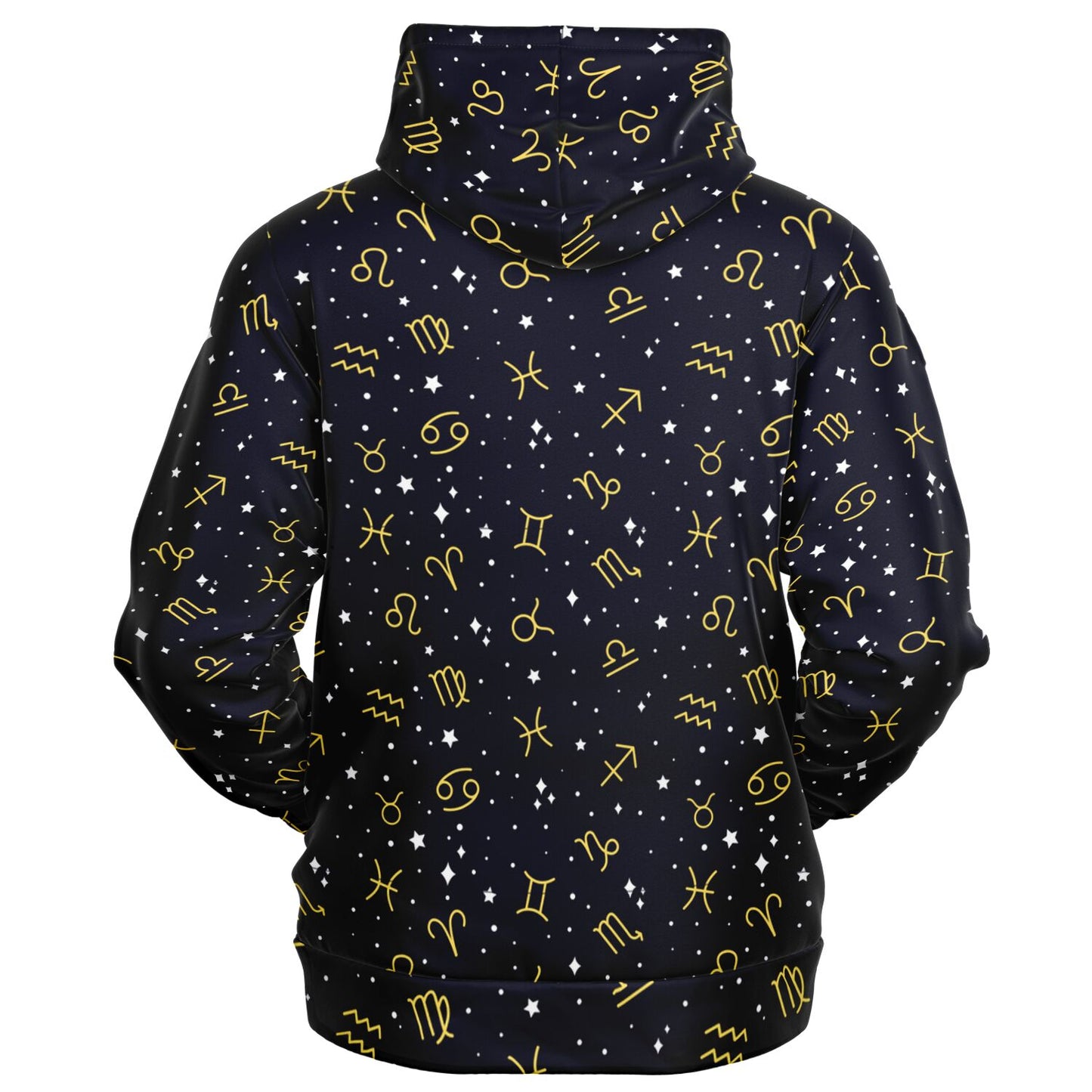 Zodiac Signs Fashion Zip-Up Hoodie - AOP