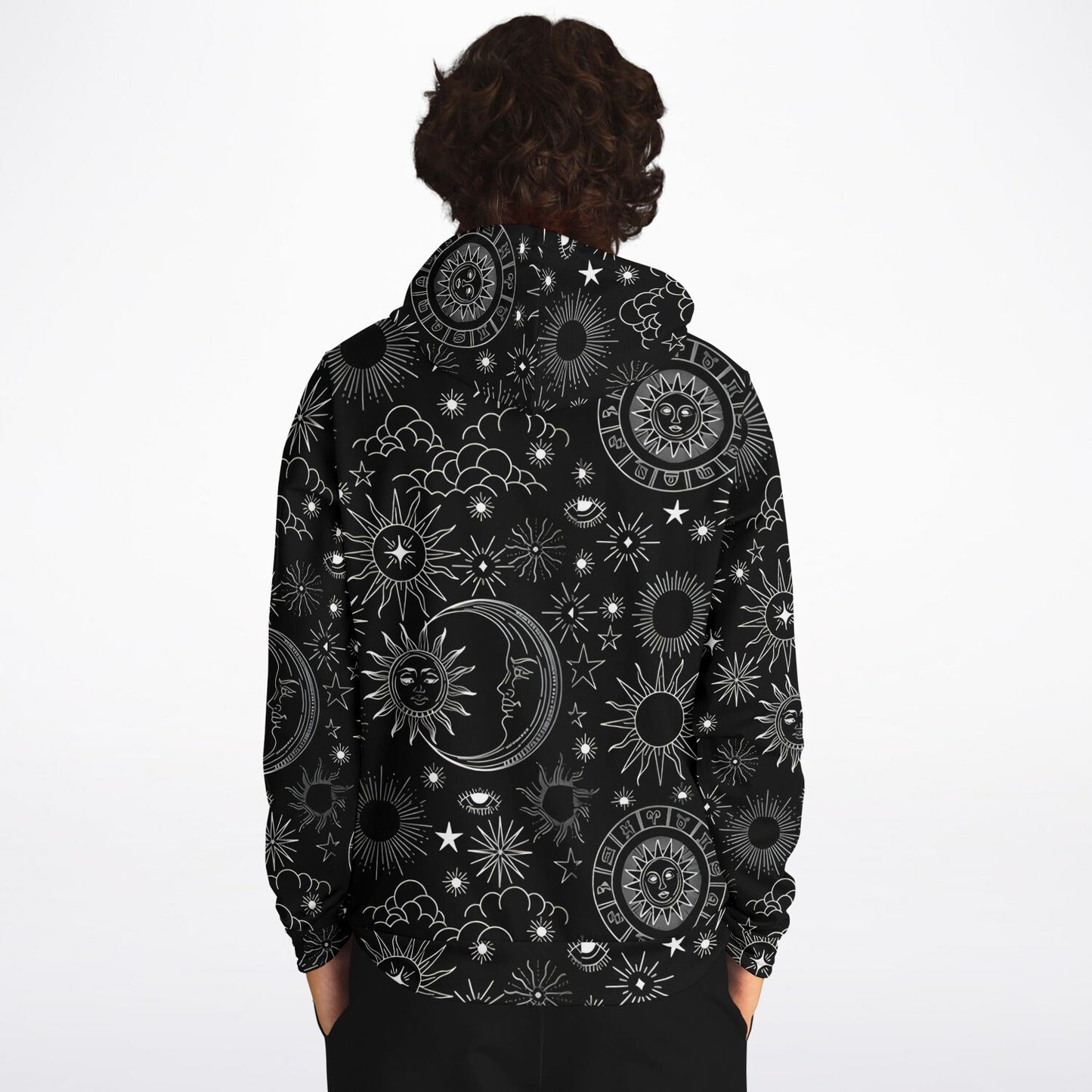 Ceslestial Pattern Fashion Hoodie - AOP