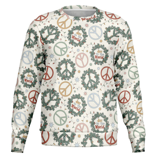 Peace Symbols Fashion Sweatshirt - AOP