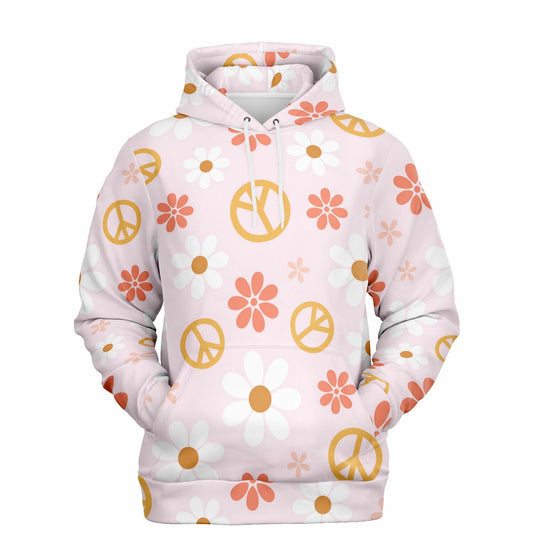 Peace Hoodie Pattern - AOP