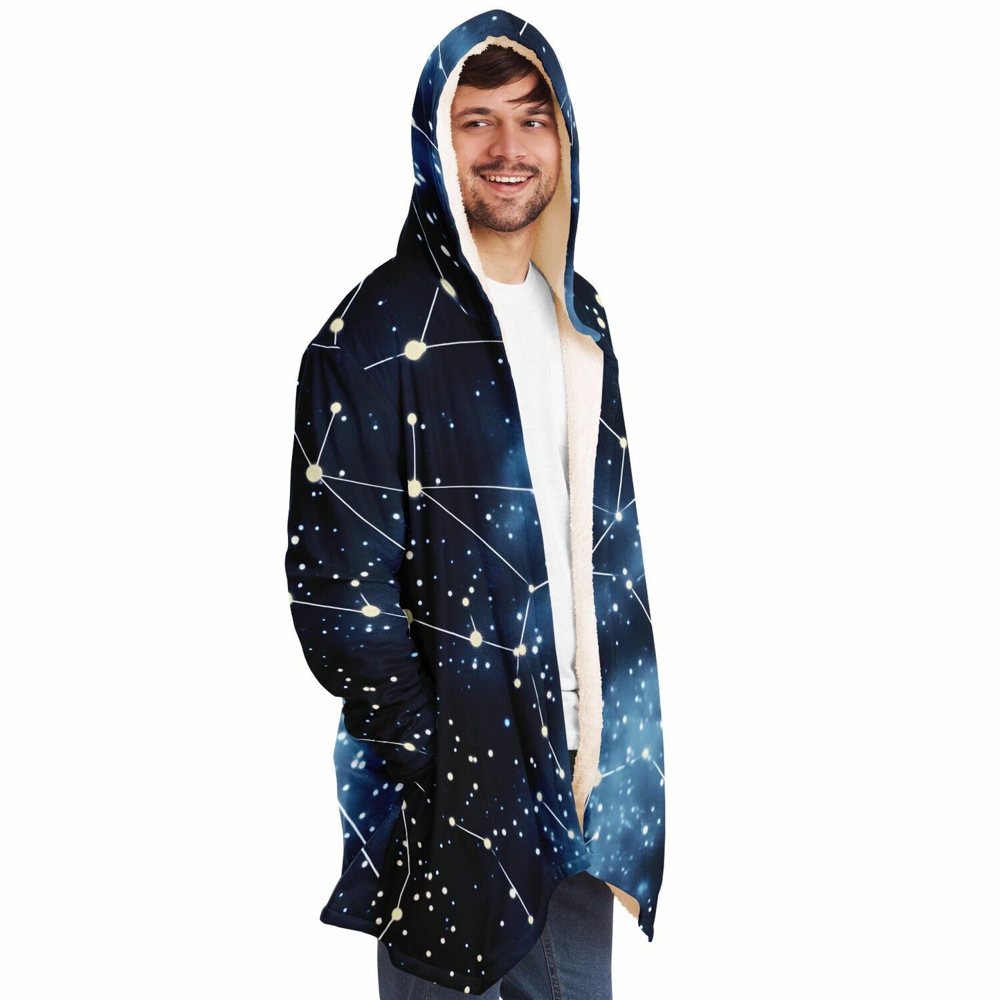 Constellation Microfleece Cloak - AOP