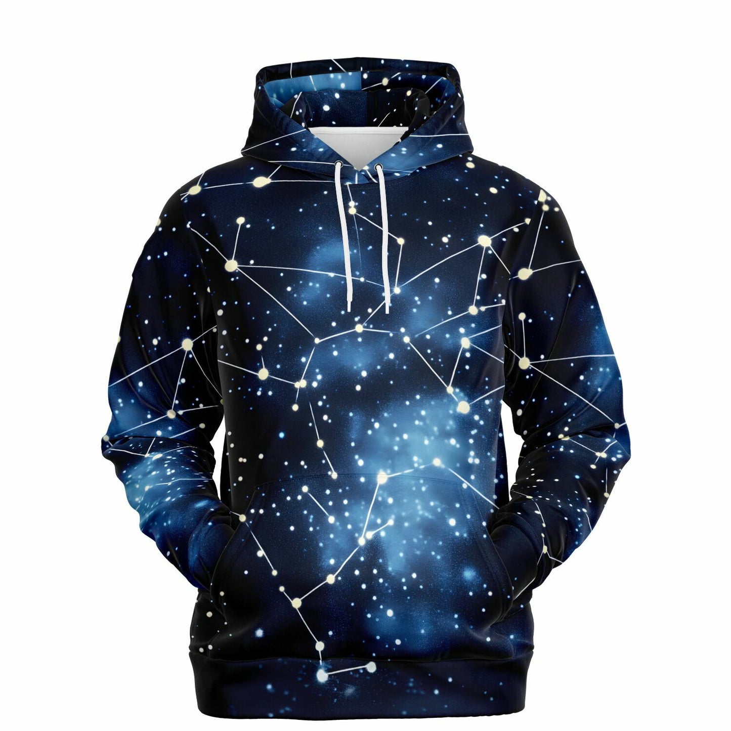 Blue Galaxy Fashion Hoodie - AOP