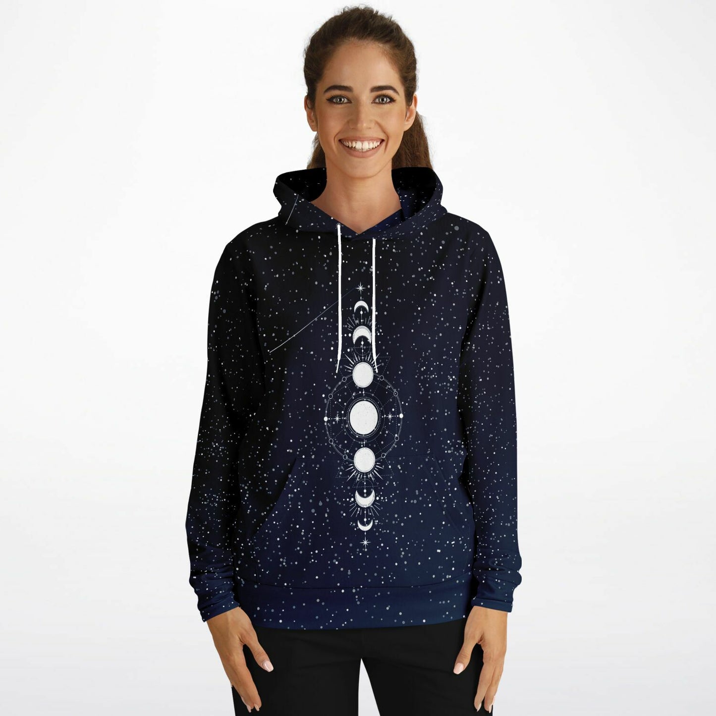 Moon Phases Fashion Hoodie - AOP