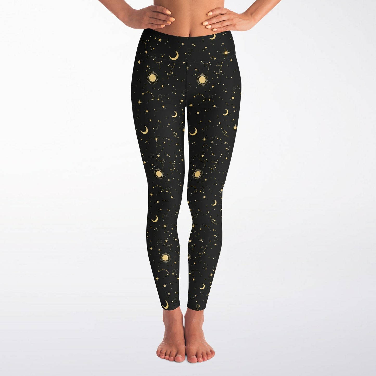 Starry Sky Yoga Leggings - AOP