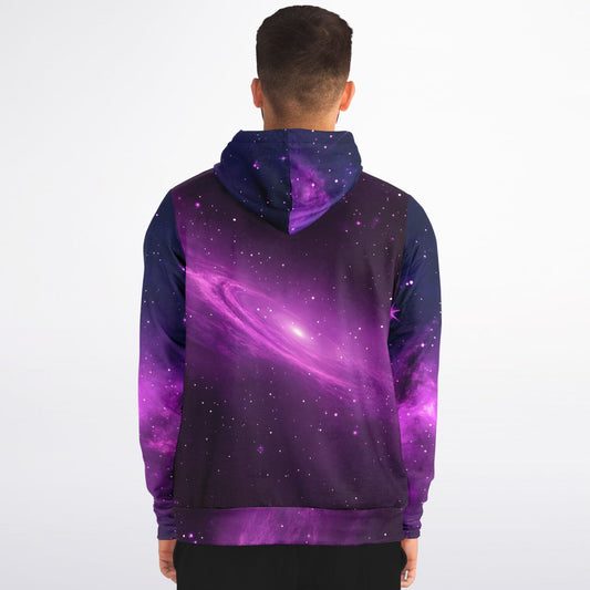 Galaxy Fashion Zip-Up Hoodie - AOP