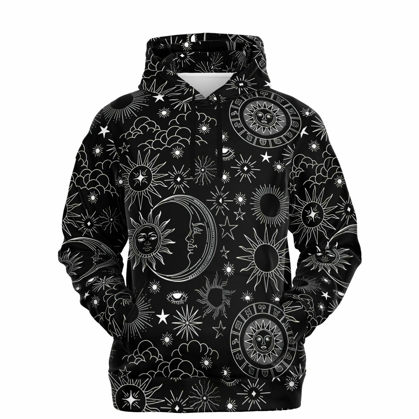 Ceslestial Pattern Fashion Hoodie - AOP