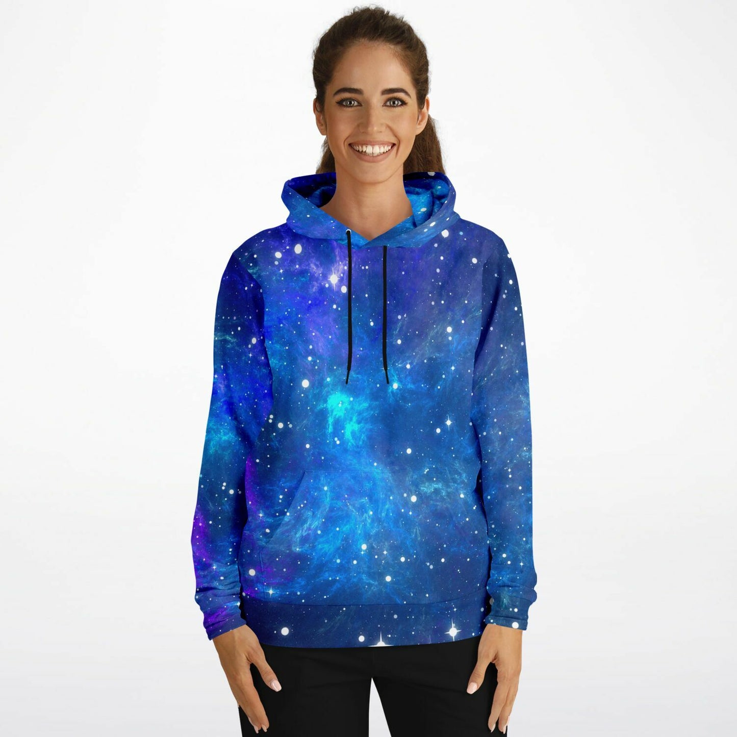 Space sky star night galaxy Fashion Hoodie - AOP