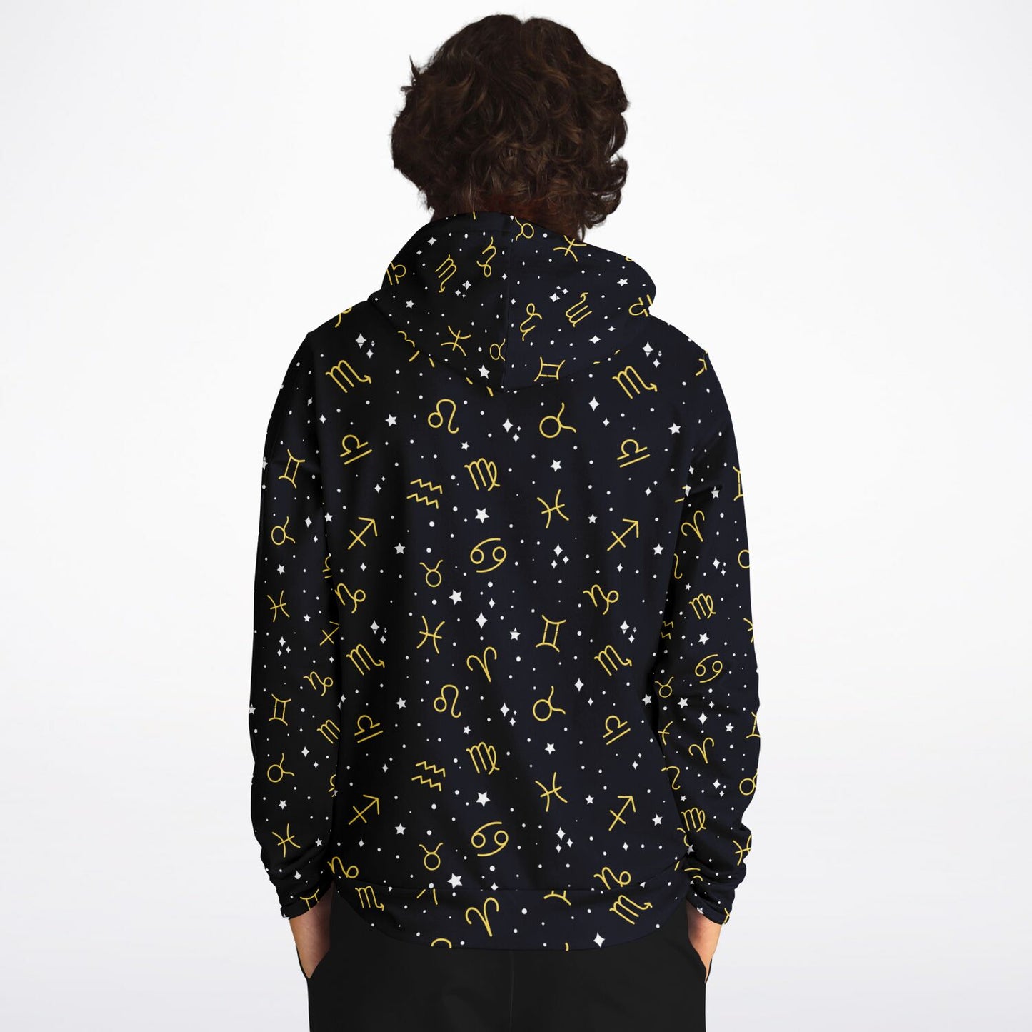 Zodiac Pattern Fashion Hoodie - AOP