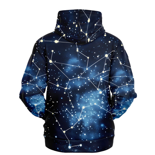 Blue Galaxy Fashion Hoodie - AOP