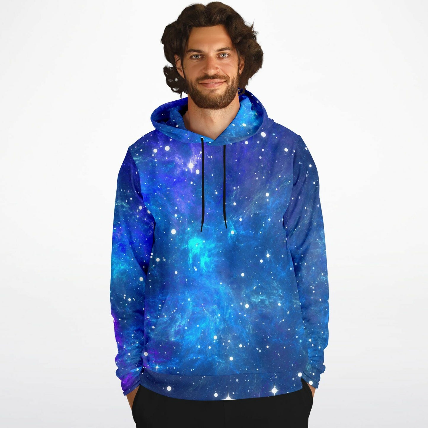 Space sky star night galaxy Fashion Hoodie - AOP