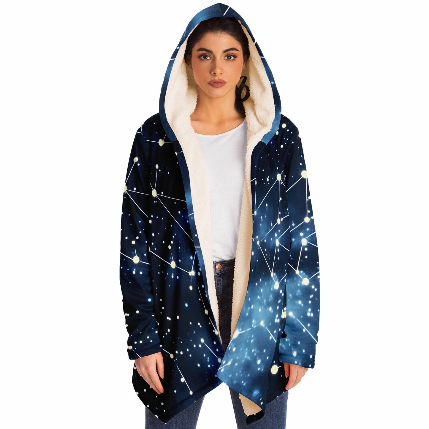 Constellation Microfleece Cloak - AOP