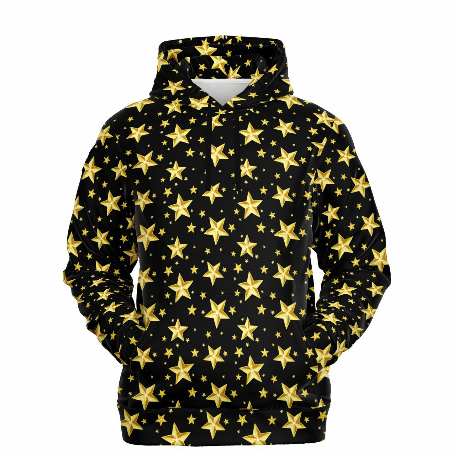 Golden Stars Fashion Hoodie - AOP