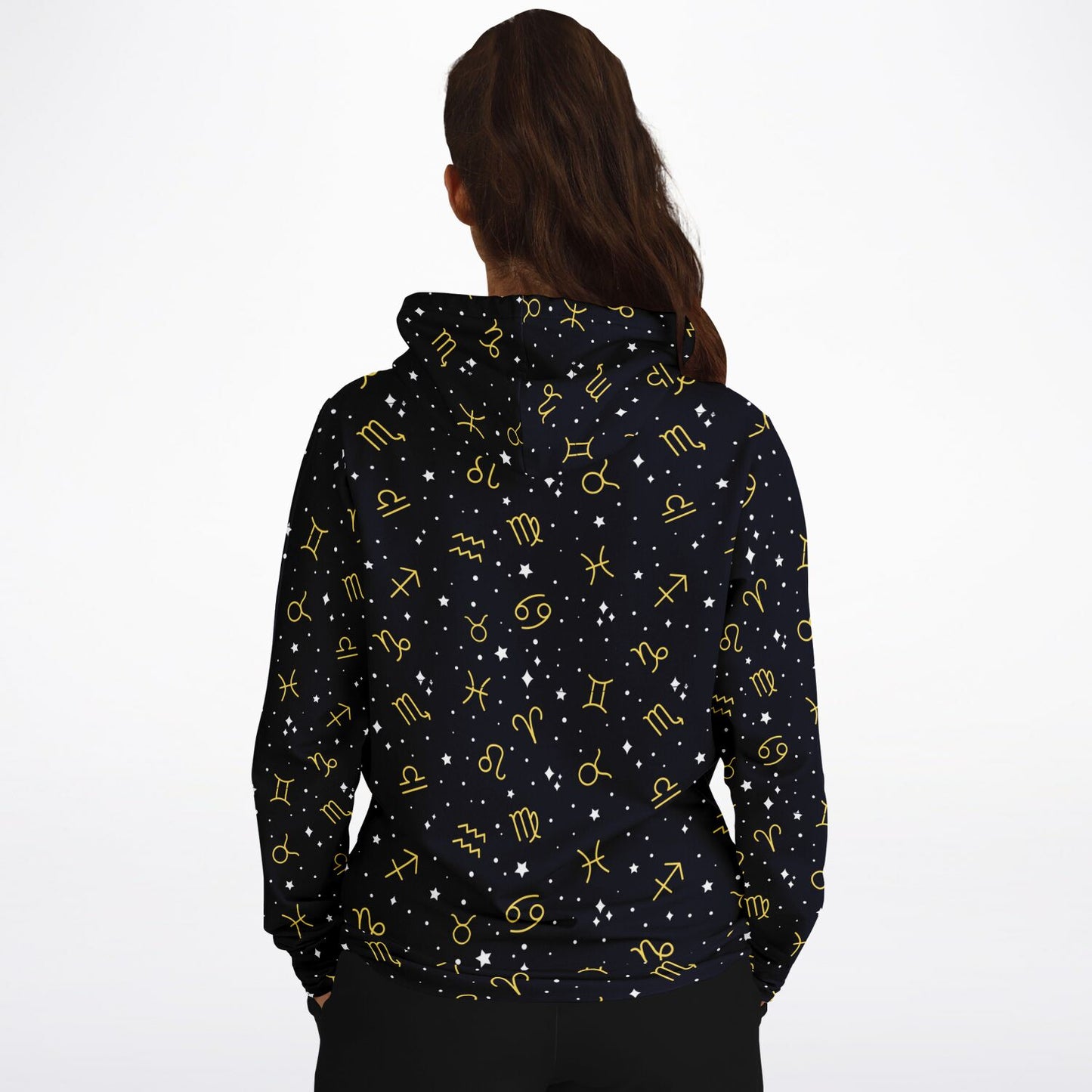 Zodiac Pattern Fashion Hoodie - AOP