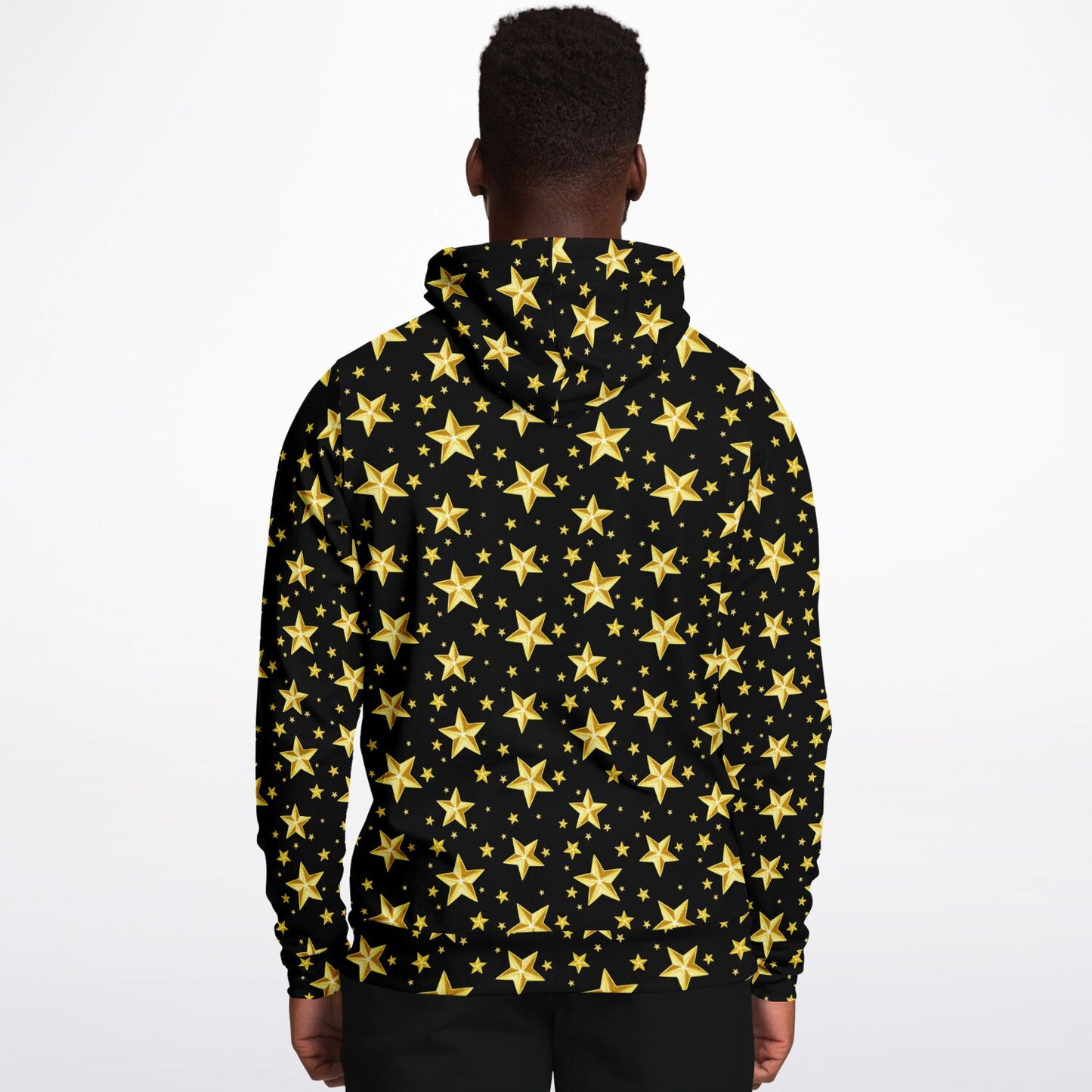 Golden Stars Fashion Hoodie - AOP