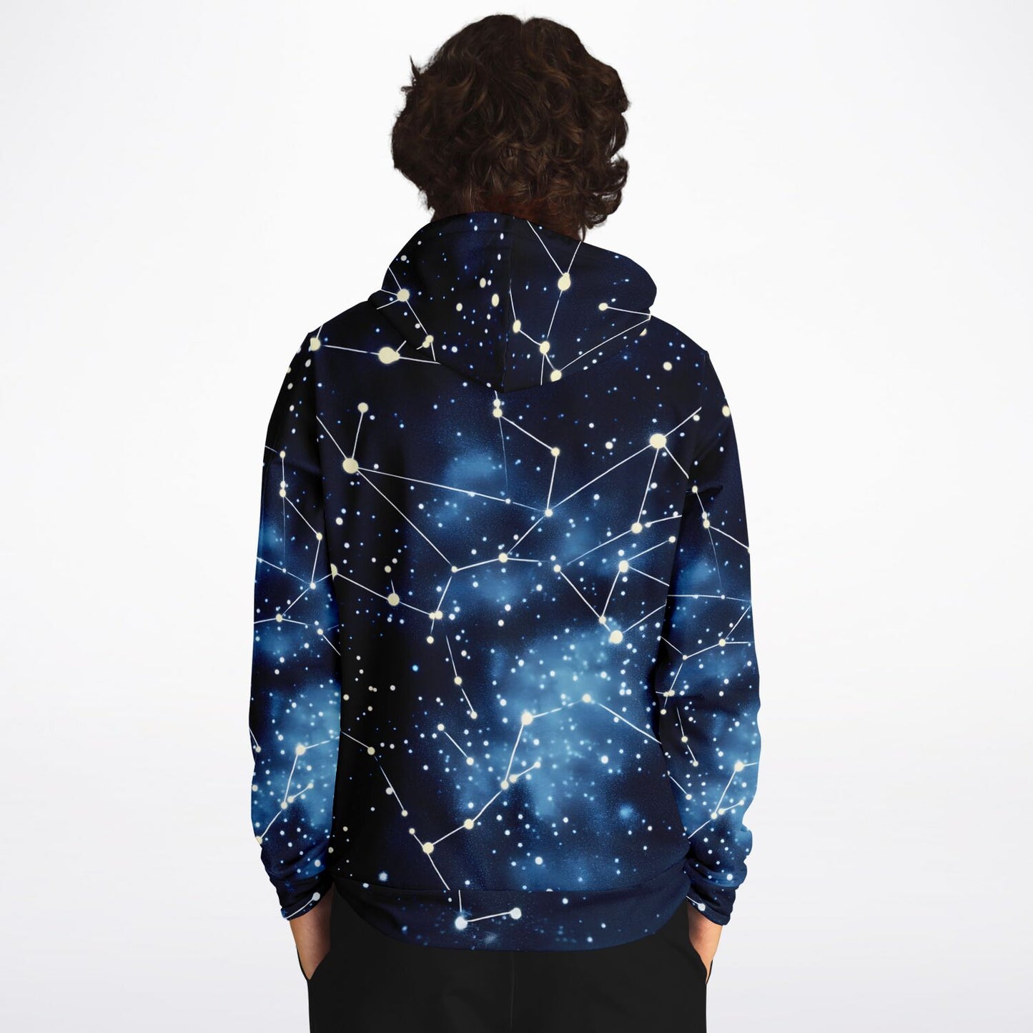 Blue Galaxy Fashion Hoodie - AOP