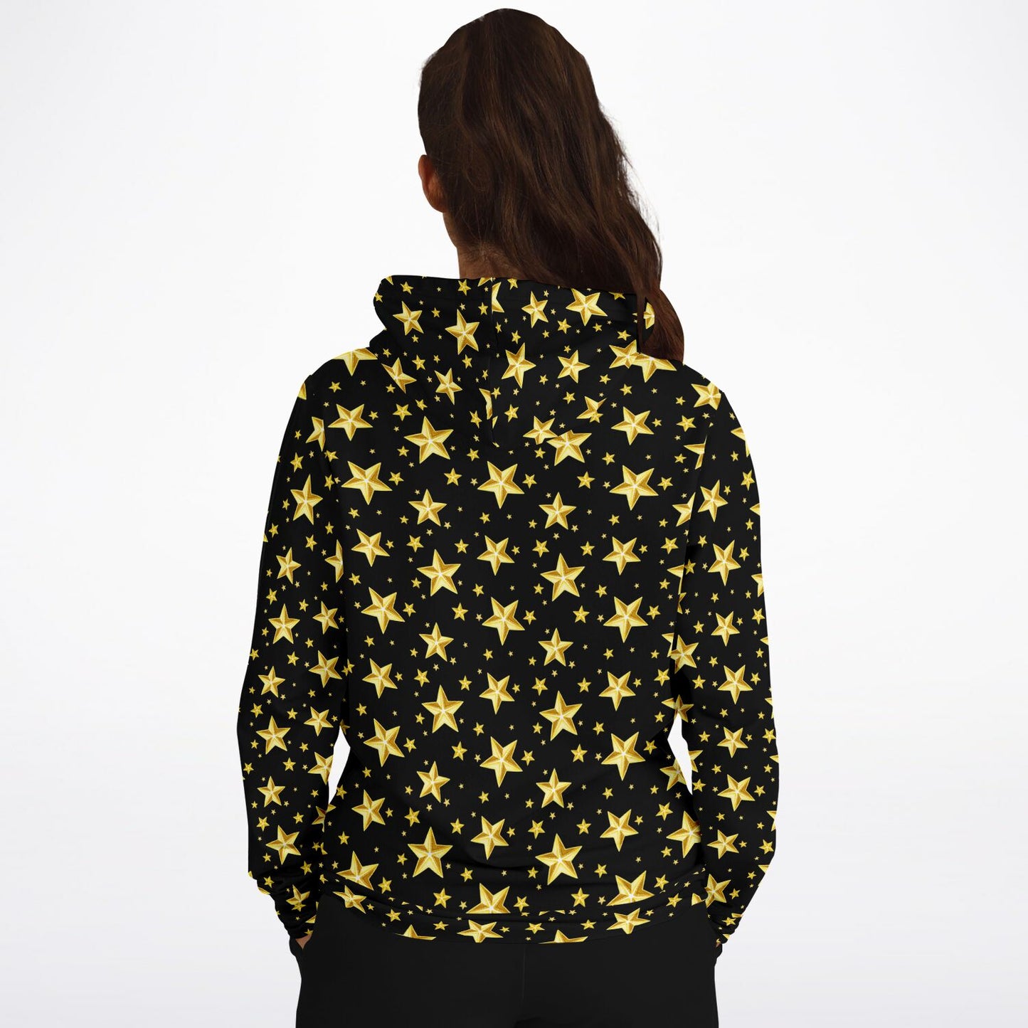 Golden Stars Fashion Hoodie - AOP