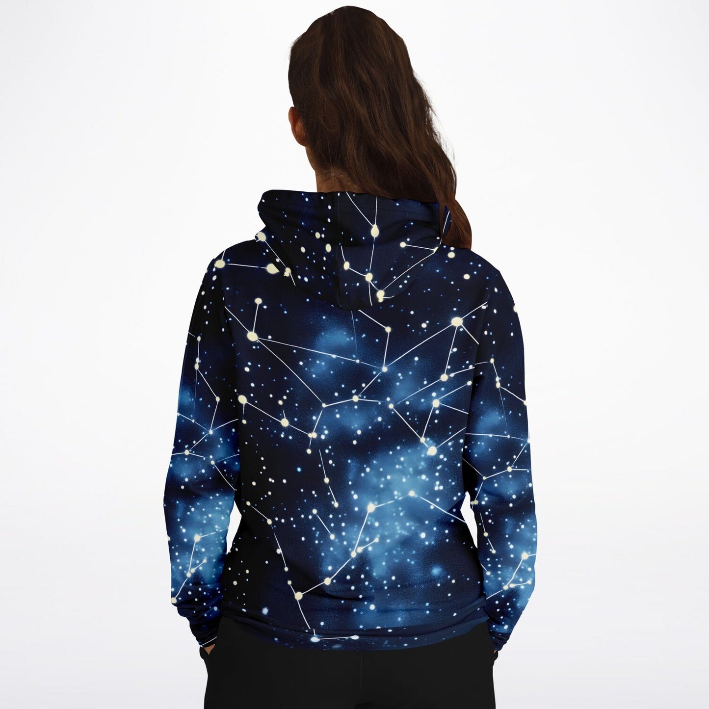 Blue Galaxy Fashion Hoodie - AOP