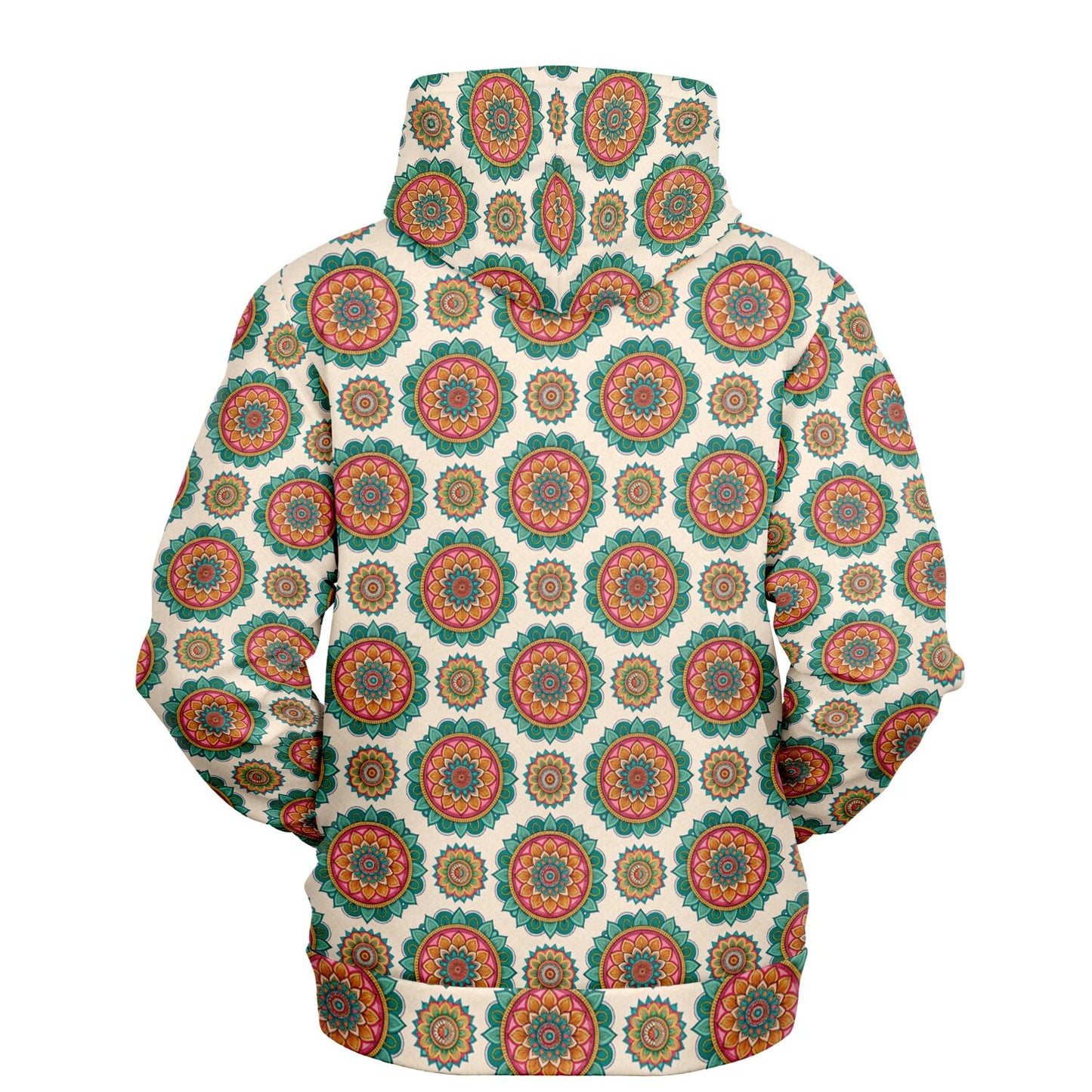 Mandala Pattern Fashion Hoodie - AOP