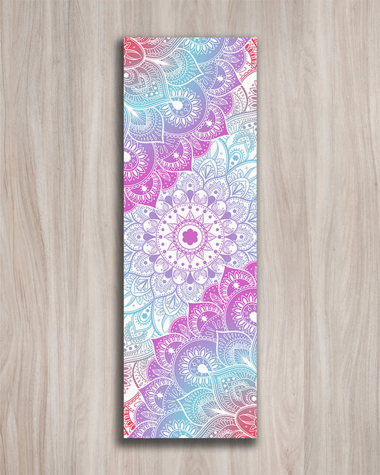 Dreamy Paisley Twilight Yoga Mat