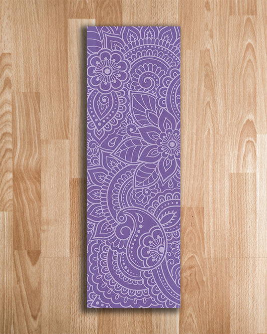 Violet Serenity Yoga Mat